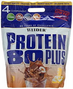 Weider Protein 80+ 500 г лесной орех-нуга пакет