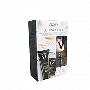 Vichy Dermablend Флюид тональный Тон-15 30 мл+ 3D Тональная основа Тон-15 саше 1 мл+Аппликатор для нанесения тональной основы Vichy Dermablend Флюид тональный Тон-15 30 мл+ 3D Тональная основа Тон-15 саше 1 мл+Аппликатор для нанесения тональной основы