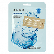 DABO Маска тканевая для лица с гиалуроновой кислотой 23г DABO Маска тканевая для лица с гиалуроновой кислотой 23г