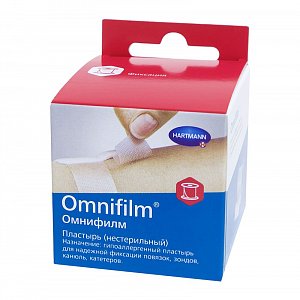 Omnifilm Пластырь прозрачный нестерильный 2,5х500 см