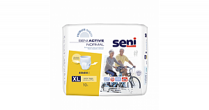 Seni Active Normal Подгузники-трусики для взрослых р.XL 10 шт. (120-160см)