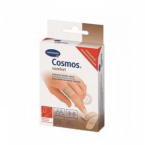 Cosmos Пластырь Comfort antiseptic антисептический 2 размера 20 шт.