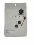 Eunyul Маска тканевая для лица с экстрактом черных бобов 22мл Black Bean Daily Care Sheet Mask Eunyul Маска тканевая для лица с экстрактом черных бобов 22мл Black Bean Daily Care Sheet Mask