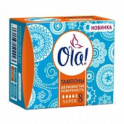 Ola Тампоны Super 8 шт.