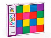 Томик Кубики цветные 2323 20 кубиков