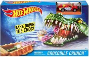 Hot Wheels Игровой набор Город чудовищ Крокодил