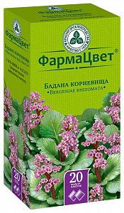 Бадана корневища фильтр-пакеты 1,5 г 20 шт.