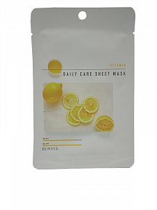Eunyul Маска тканевая для лица с витаминами 22 мл Vitamin Daily Care Sheet Mask