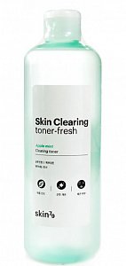 Skin79 Тонер очищающий освежающий с мятой Skin Clearing Toner Fresh 500 мл