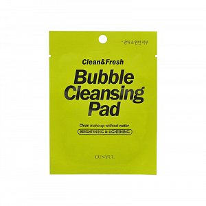 Eunyul Подушечки тканевые 1 шт. Clean & Fresh Bubble Cleansing Pad
