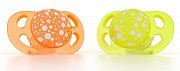 Twistshake Пустышка 0-6 мес. Жёлто-оранжевая 78084 2 шт.