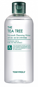 Tony Moly Вода очищающая The Tea Tree No Wash Cleansing Water 300 мл