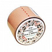 SFM Кинезиотейп 5х500 см Бежевый в полиэтиленовой пленке