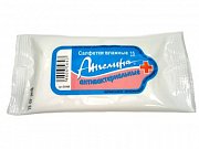 Ангелина Салфетки влажные Антибактериальные 15 шт.