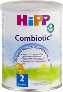 Hipp combiotic 2 с 6 мес. 350 г 6 мес.+ 350 г