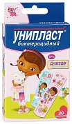 Лейкопластырь бактерицидный детский Доктор Плюшева 20 шт. Унипласт Лейкопластырь бактерицидный детский Доктор Плюшева 20 шт. Унипласт