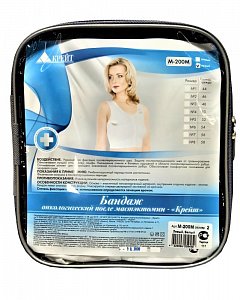 Крейт Бандаж М-200М онкологический после мастэктомии р.4 Белый Левый