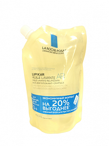 La Roche-Posay Lipikar AP+ Масло смягчающее для ванны и душа Рефил