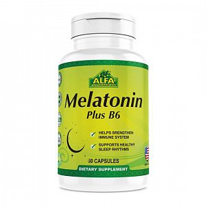 Мелатонин плюс В6 капсулы 650 мг 30 шт. (БАД)