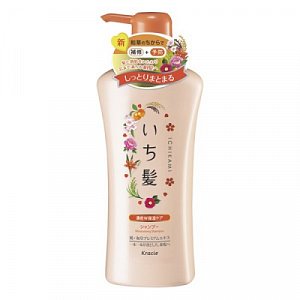 Kracie [Краси] Ichikami Шампунь с маслом абрикоса для повреж. волос 530 мл 720924