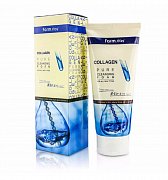 FarmStay Пенка очищающая с коллагеном Collagen Pure Cleansing Foam 180 мл FarmStay Пенка очищающая с коллагеном Collagen Pure Cleansing Foam 180 мл