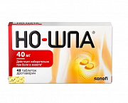 Но-шпа таблетки 40 мг 48 шт. Но-шпа таблетки 40 мг 48 шт.