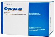 Форадил капсулы с порошком для ингаляций в комплекте с устройством для ингаляций (аэролайзером) 12 мкг 60 шт.