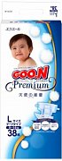GooN Подгузники премиум 9-14 кг L 38 шт.