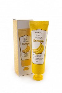 FarmStay Крем для рук с экстрактом банана I am Real Fruit Banana Hand Cream 90 мл