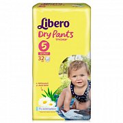 Libero Подгузники-трусики dry pants Maxi Plus 10-14 кг 32 шт. Libero Подгузники-трусики dry pants Maxi Plus 10-14 кг 32 шт.