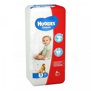 Huggies Подгузники Classic 11-25 кг 11 шт.