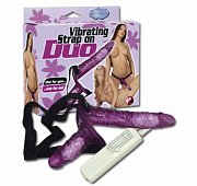 Страпон С Вибрацией Strap On Duo