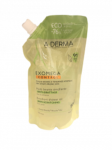 A-Derma Exomega Control Масло смягчающее для душа 500 мл