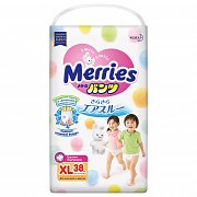 Merries Подгузники-трусики р.XL12-22 кг 38 шт. Merries Подгузники-трусики р.XL12-22 кг 38 шт.