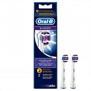 Oral-B Насадки для электрических зубных щеток 3D White 2 шт. Oral-B Насадки для электрических зубных щеток 3D White 2 шт.