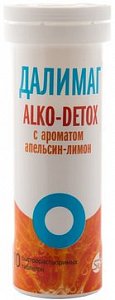 Далимаг Алко-Детокс таб быстрорастворимые 10 шт апельсин/лимон