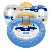NUK Пустышка латексная Happy Kids р.3 с 18 мес. успокаивающая