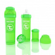 Twistshake Бутылочка Антиколиковая для кормления 780016 зеленая 330 мл