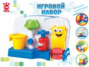 Top Toys Игровой набор Веселое купание 4 предмета