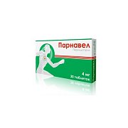 Парнавел таблетки покрытые пленочной оболочкой 4 мг 30 шт. Парнавел таблетки покрытые пленочной оболочкой 4 мг 30 шт.