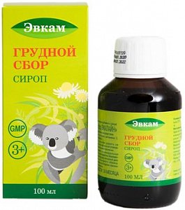 Грудной сбор Эвкам сироп 100мл