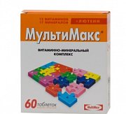 Мультимакс таблетки покрытые оболочкой 60 шт. Мультимакс таблетки покрытые оболочкой 60 шт.