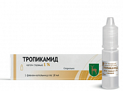 Тропикамид капли глазные 1% 10 мл МЭЗ ФГУП