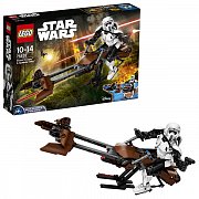 Lego Конструктор 75532 Constraction Star Wars Штурмовик-разведчик на спидере