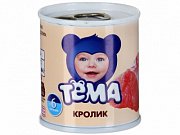 Тёма Пюре Кролик с 6 мес. 100 г