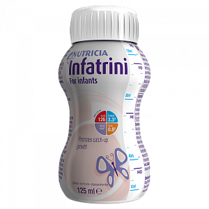 Инфатрини специализированный продукт детского диетического лечебного питания для детей раннего возраст до 18 месяцев 125 мл