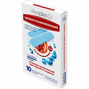 Silkoplast Пластырь IT-Hemo кровоостанавливающий 10 шт. Silkoplast Пластырь IT-Hemo кровоостанавливающий 10 шт.