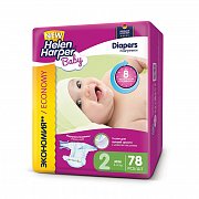 Helen Harper Подгузники Baby Mini 3-6 кг 78 шт. Helen Harper Подгузники Baby Mini 3-6 кг 78 шт.