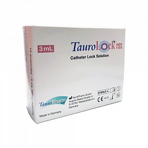 ТауроЛок-Геп 100 раствор для закрытия катетера ампулы 3 мл 10 шт.