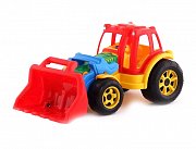 Poltoys Трактор Turbo Большой с ковшом Poltoys Трактор Turbo Большой с ковшом